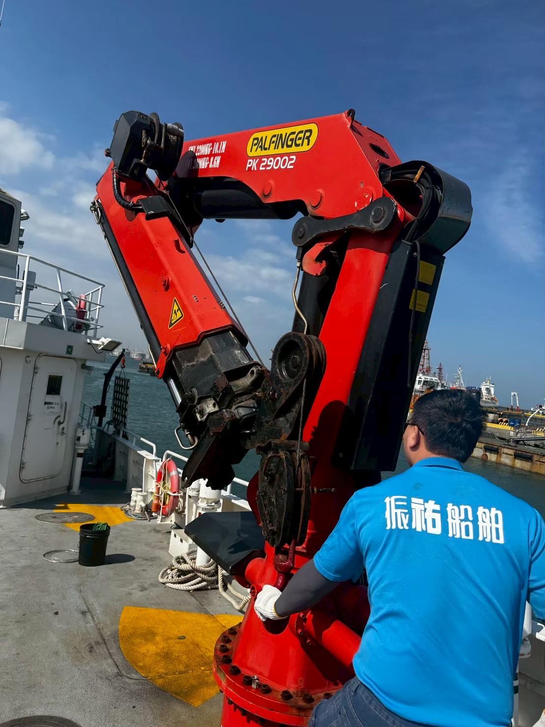 Palfinger PK 29002 吊桿檢修